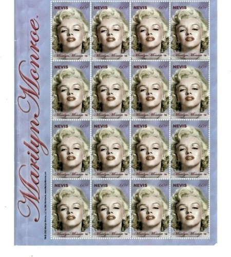 Nevis 2004 marilyn monroe - nevis,