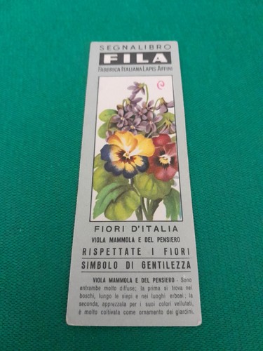 Segnalibro fila fiori - segnalibro,