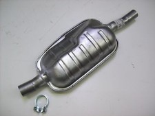 Marmitta silenziatore centrale