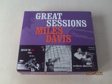 MILES DAVIS GREAT SESSIONS 3 CD BOX SET 2006 BUONE CONDIZIONI