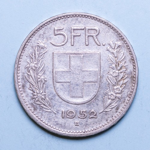 Svizzera franchi 1952 raro - svizzera, b