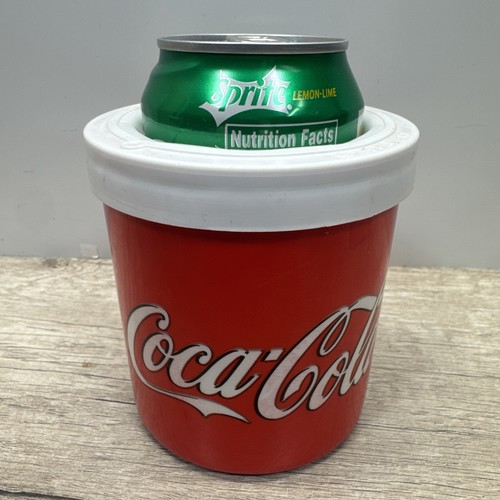 Vintage lifoam the fridge - fridge, coca