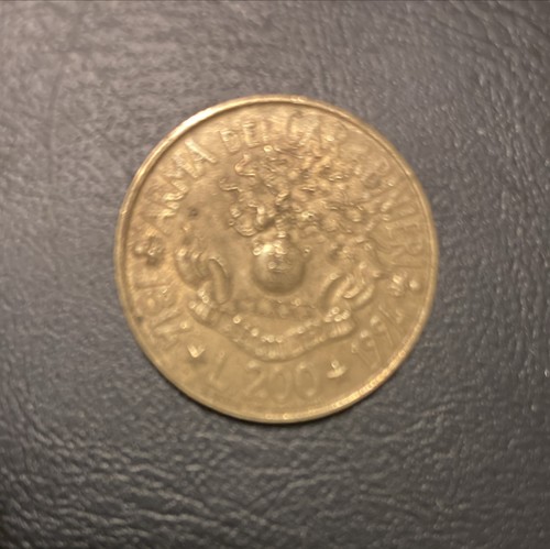 Moneta 200 lire arma dei - moneta,