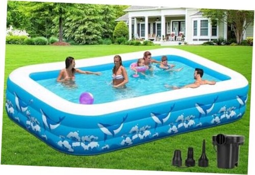 Large inflatable pool for - inflatable,