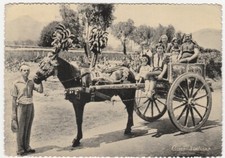 CARRO SICILIANO - VIAGG. 1954 -14955-