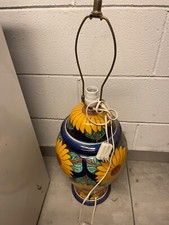 Ceramic floor lamp without