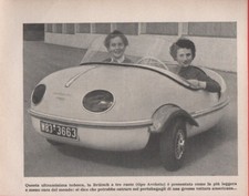 Brutsch a tre ruote. Immagine 1957