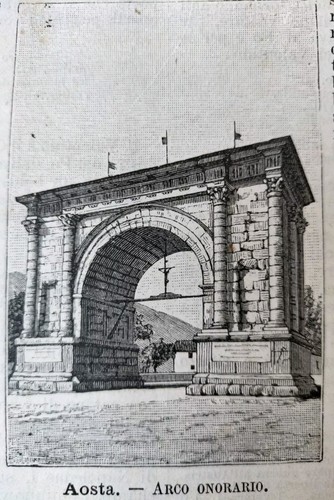 Aosta arco onorario - aosta,