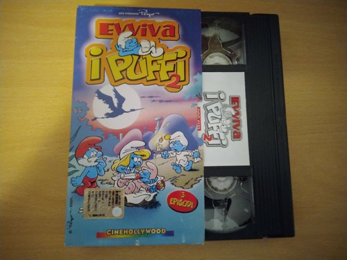 Evviva puffi vhs cartonata - evviva, i