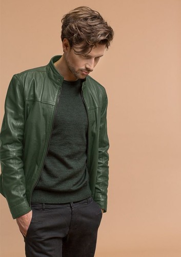 Giacca classica uomo pelliccia