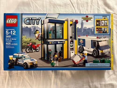 Lego 3661 city banca e - lego,