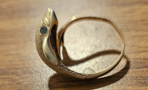 Anello delfino oro - delfino, kt