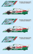 Decals Jaguar XJR 12 Daytona 1989 1:32 1:43 1:24 1:18 XJR-12 slot calcas