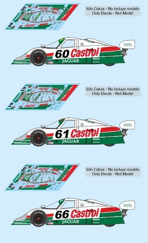 Decals jaguar xjr - 12, daytona