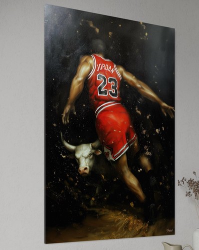 Quadro tela michael jordan - su,
