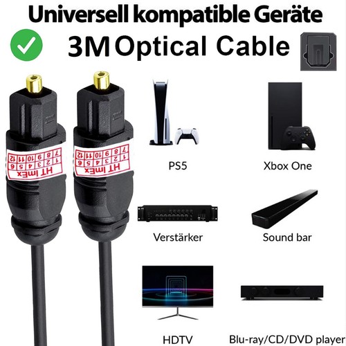 Cavo audio ottico toslink per - cavo,