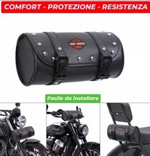 Borsa Barilotto per Harley Davidson Softail Sportster VRSC Touring Street Glide