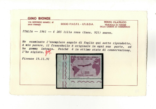 Italia 1961 gronchi - 1961, rosa