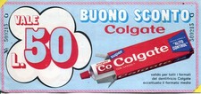 LOTTO 4 BUONI SCONTO- AIAX-COLGATE-CIF -NORDIKA-ANNI '70