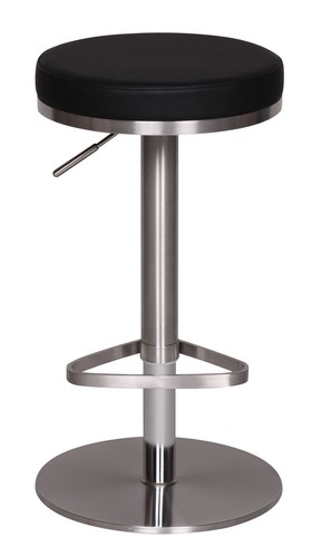 Finebuy sgabello bar nero - finebuy,