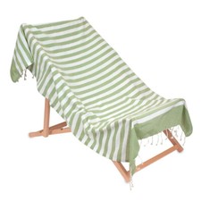 Telo mare Pareo Fouta Tropicana con frange 90x160 cm AB697