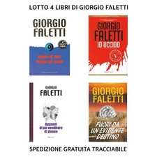 GIORGIO FALETTI • Lotto Di 4 Volumi / Libri Giallo • Ottime Condizioni • ITA