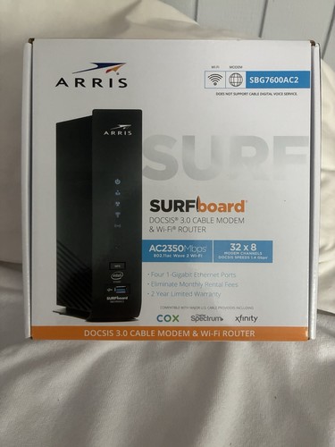 Arris sbg7600ac2 scheda - sbg7600ac2, surf
