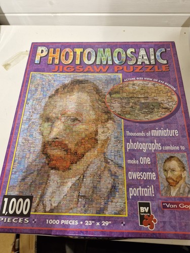 Puzzle fotomosaico van gogh - fotomosaico,