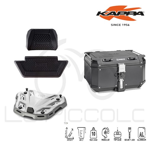 Kappa valigia alluminio - valigia,