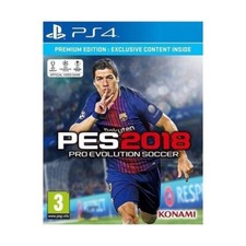 Pro Evolution Soccer PES 2018 Premium Edition (Calcio) PS4 Playstation 4 USATO