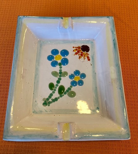 Posacenere grande ceramica - posacenere,