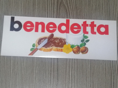 Adesivo nutella originale nome - adesivo,