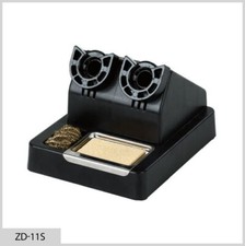 STAND SUPPORTO DOPPIO PER STILO SALDANTE PISTOLA DISSALDANTE ZD-11S + SPUGNE