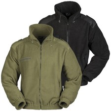 Giacca in pile Mil-Tec protezione dal freddo XS-3XL Franz. Giacca antifreddo Fleece Commando