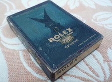 Orologio da polso ROLEX vintage anni 20 cartone ricambi scatola e contenuto molle