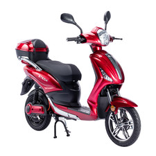 Bici Elettrica Scooter Z-TECH ZT-09-TAL 12 Ah 250W 48V Batteria Litio-Rosso