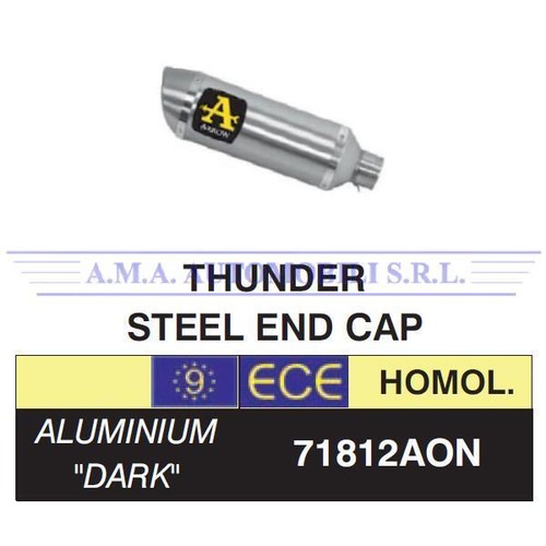 Terminale thunder alluminio - terminale,