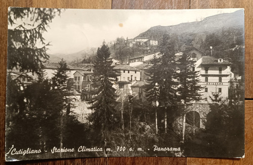 1953 cutigliano fotografica - cutigliano, in