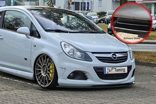 Spoiler spada spoiler anteriore ABS Opel Corsa D OPC OPC-Line 2 ABE nero lucido