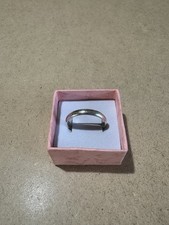 Anello Fedina Tonda AMEN ITALY 3MM Argento 925 2.9GR 20.3MM