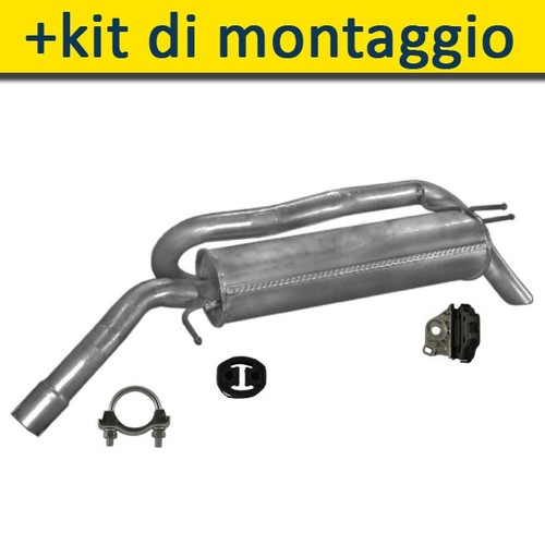 Silenziatore marmitta - silenziatore,