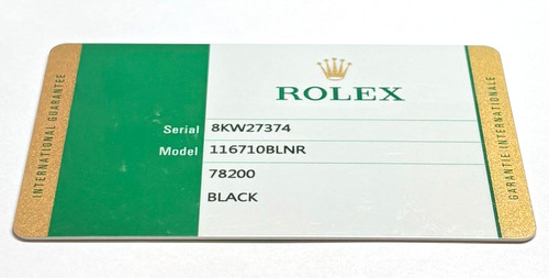 Rolex batman 116710blnr - rolex,