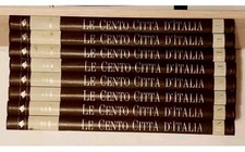 LE CENTO CITTA D ' ITALIA 8 VOLUMI. ENCICLOPEDIA COMPLETA. 