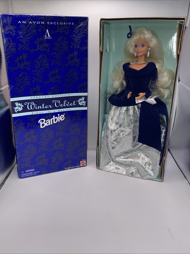 Avon mattel barbie winter - barbie,