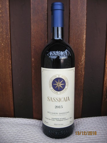 Bolgheri sassicaia 2015 doc - 2015,