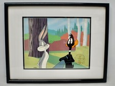 Edizione limitata Rabbit Fire Sericel 50th Anniversary Bugs Bunny/Daffy Duck