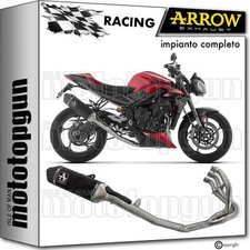 ARROW SCARICO COMPLETO RACE OPEN VEL NERO C TRIUMPH STREET TRIPLE 765 RS 2024 24