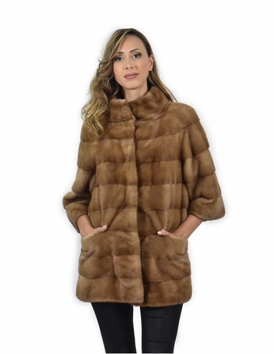 Cappotto visone pelle - cappotto,