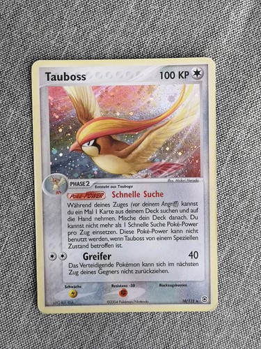 Carta pokemon tauboss holo - holo, ex