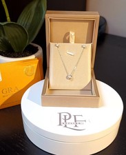 Collana Con Orecchini Argento